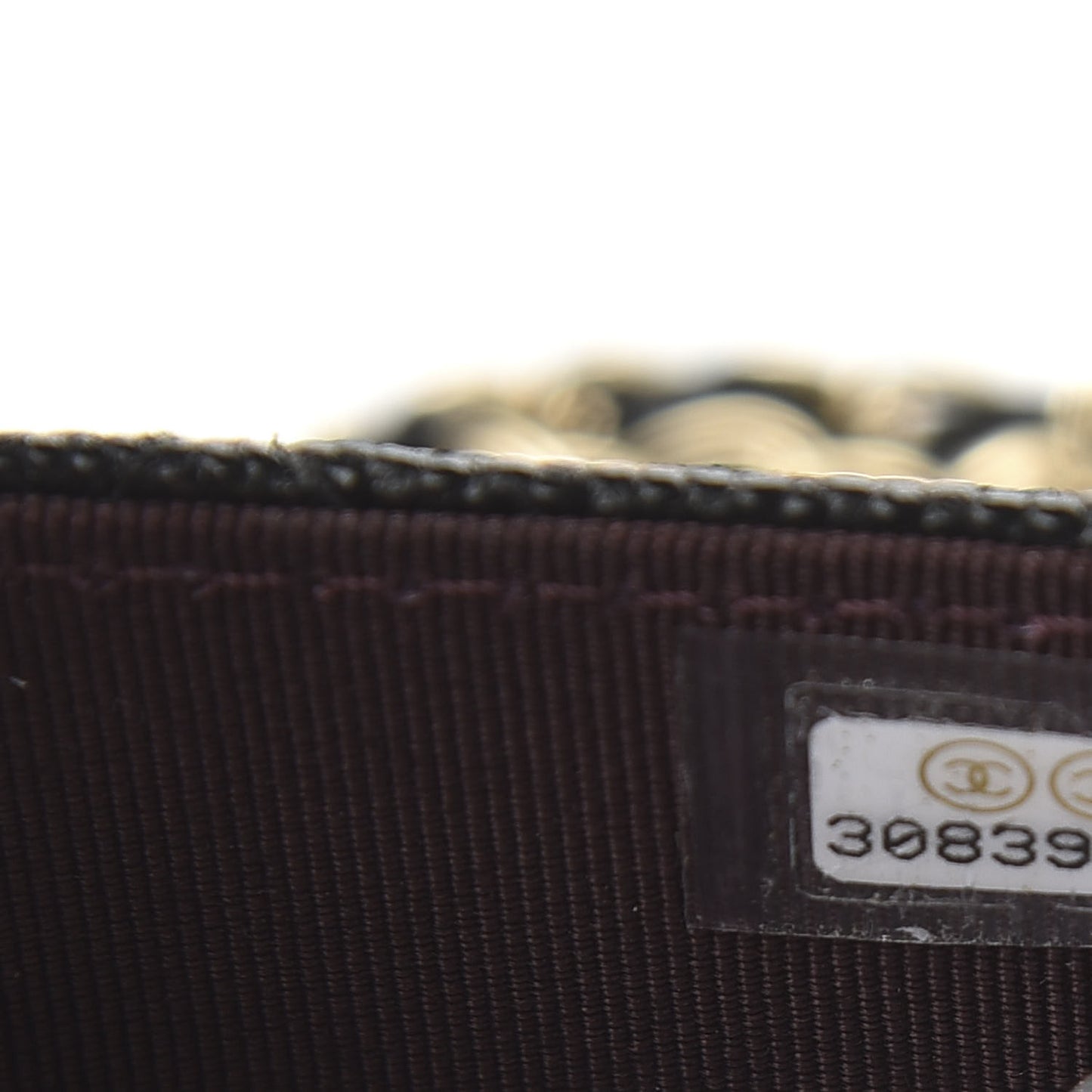 Caviar Quilted Belt Bag Black