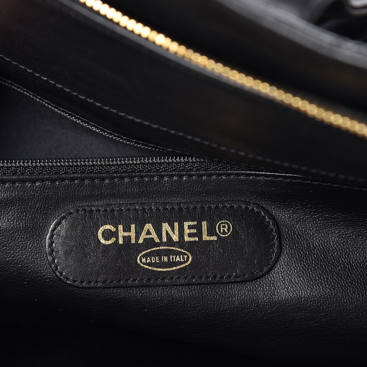 Calfskin Stitched XL Weekender Black