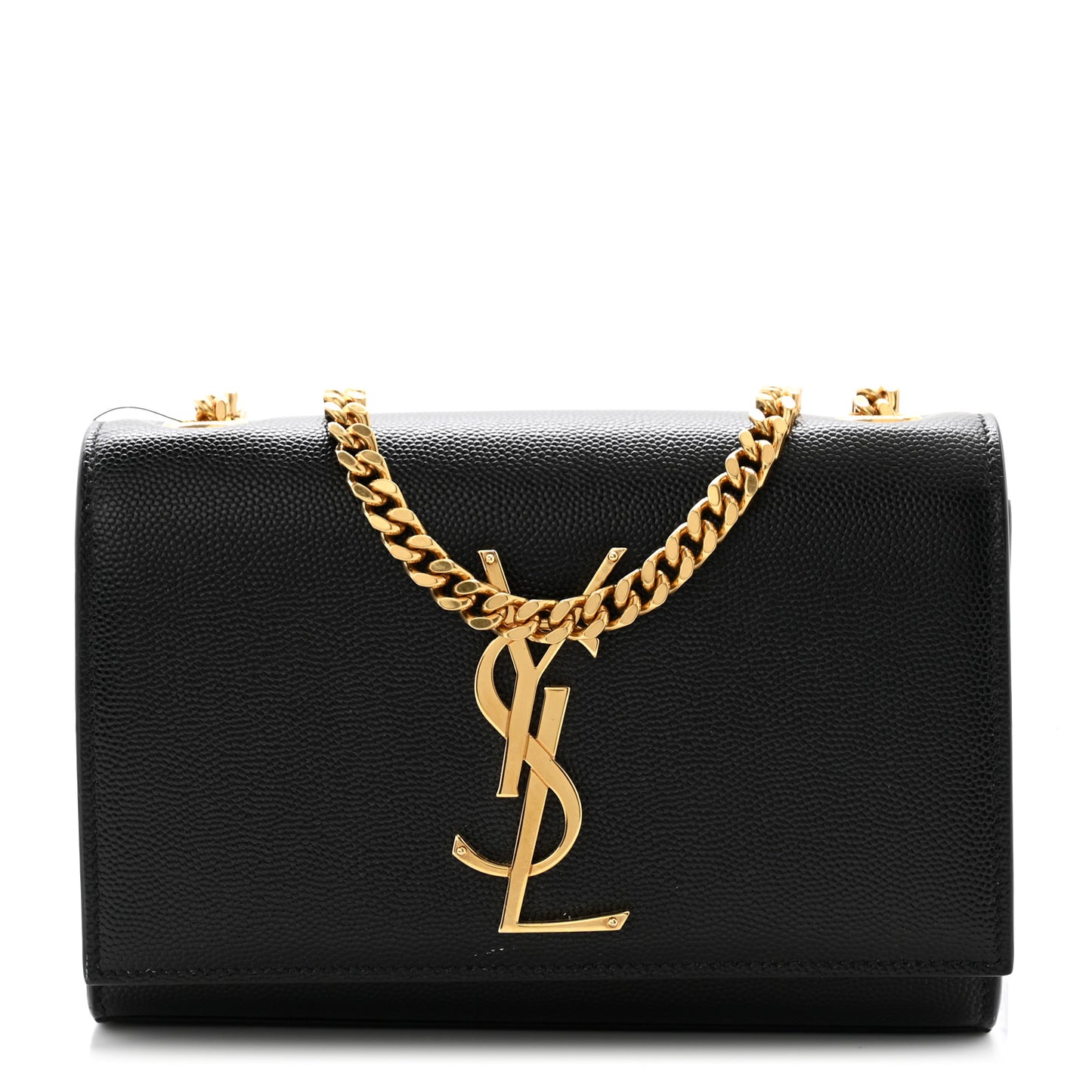 Grain De Poudre Small Monogram Kate Satchel Black