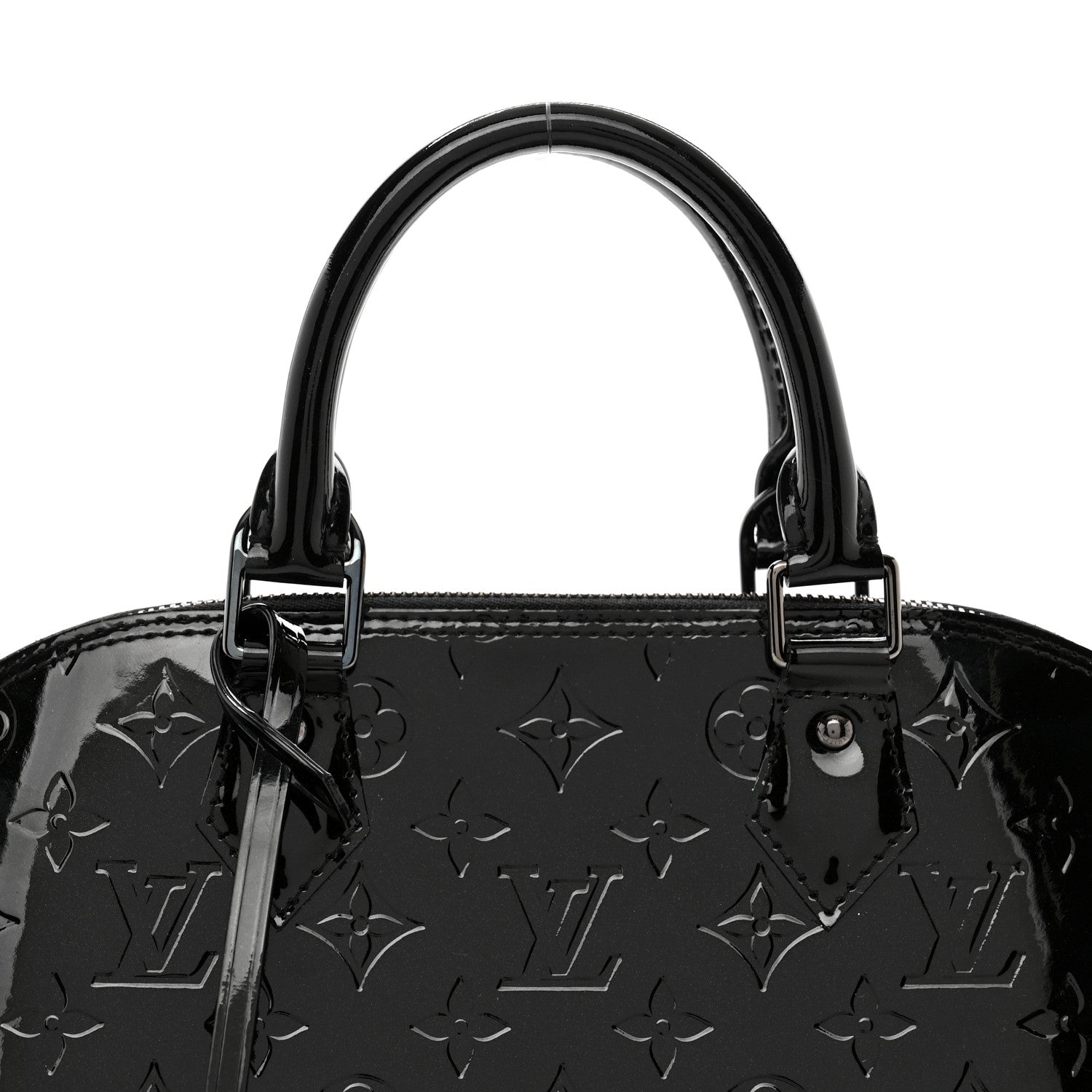 Louis Vuitton Vernis Alma PM Black 5 of 9