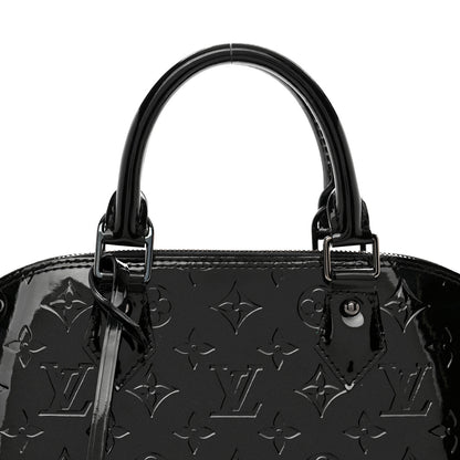 Louis Vuitton Vernis Alma PM Black 5 of 9