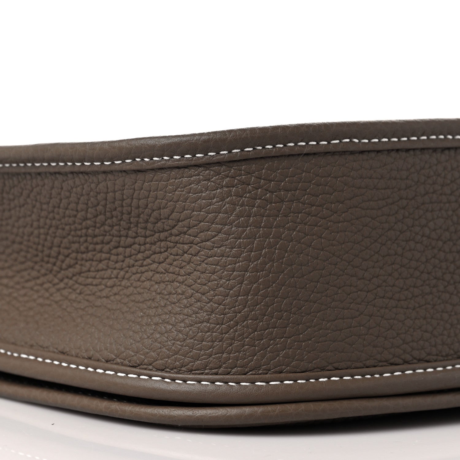 Hermes Taurillon Clemence Evelyne III PM Etoupe 7 of 9
