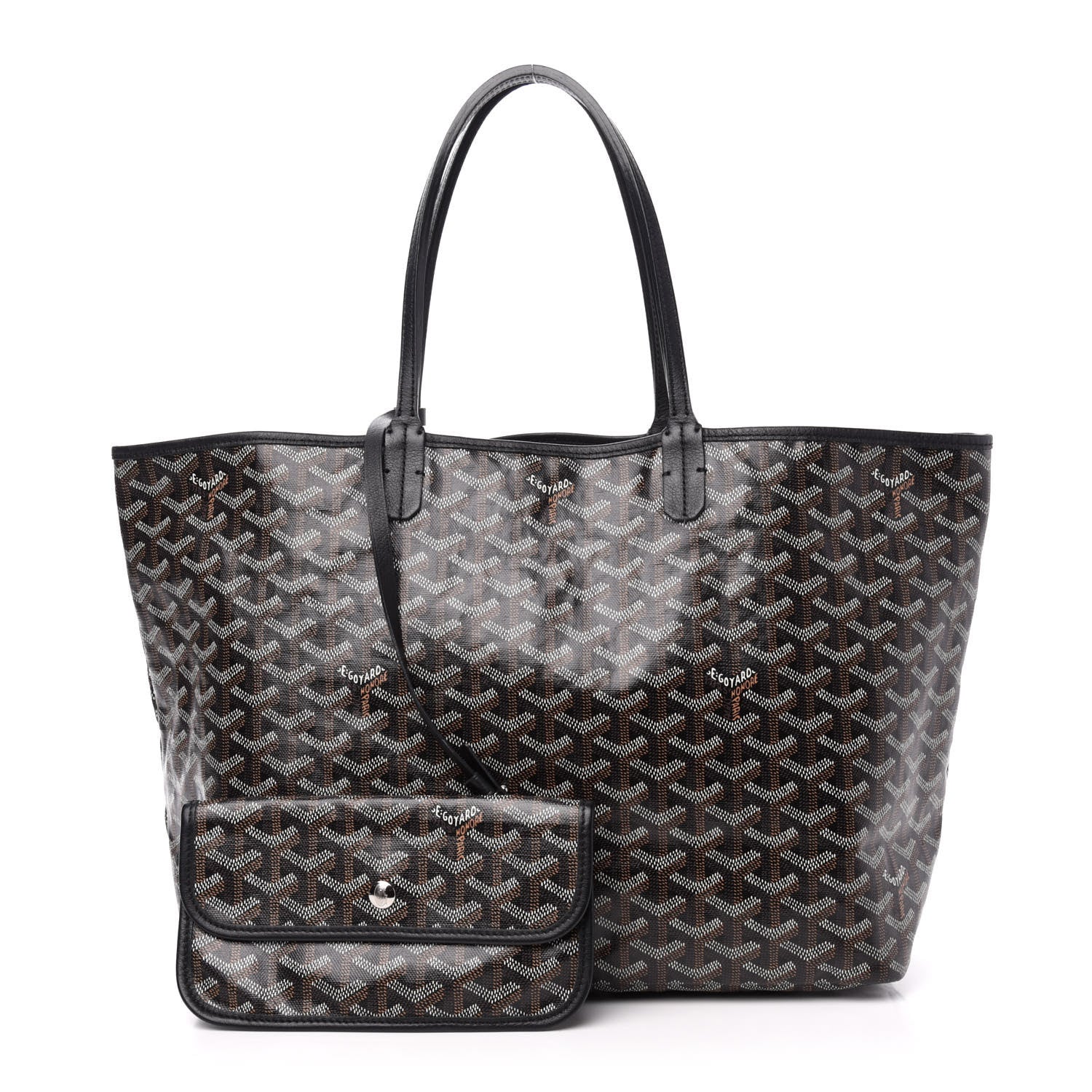 Goyard Goyardine Saint Louis PM Black 1 of 13