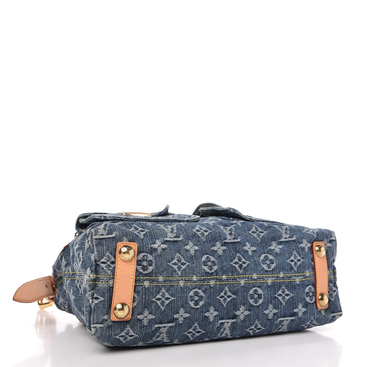 Monogram Denim Baggy PM Blue