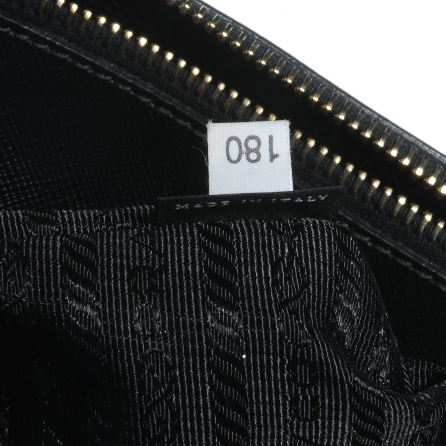 Prada Saffiano Lux Medium Double Zip Tote Nero Black 9 of 9