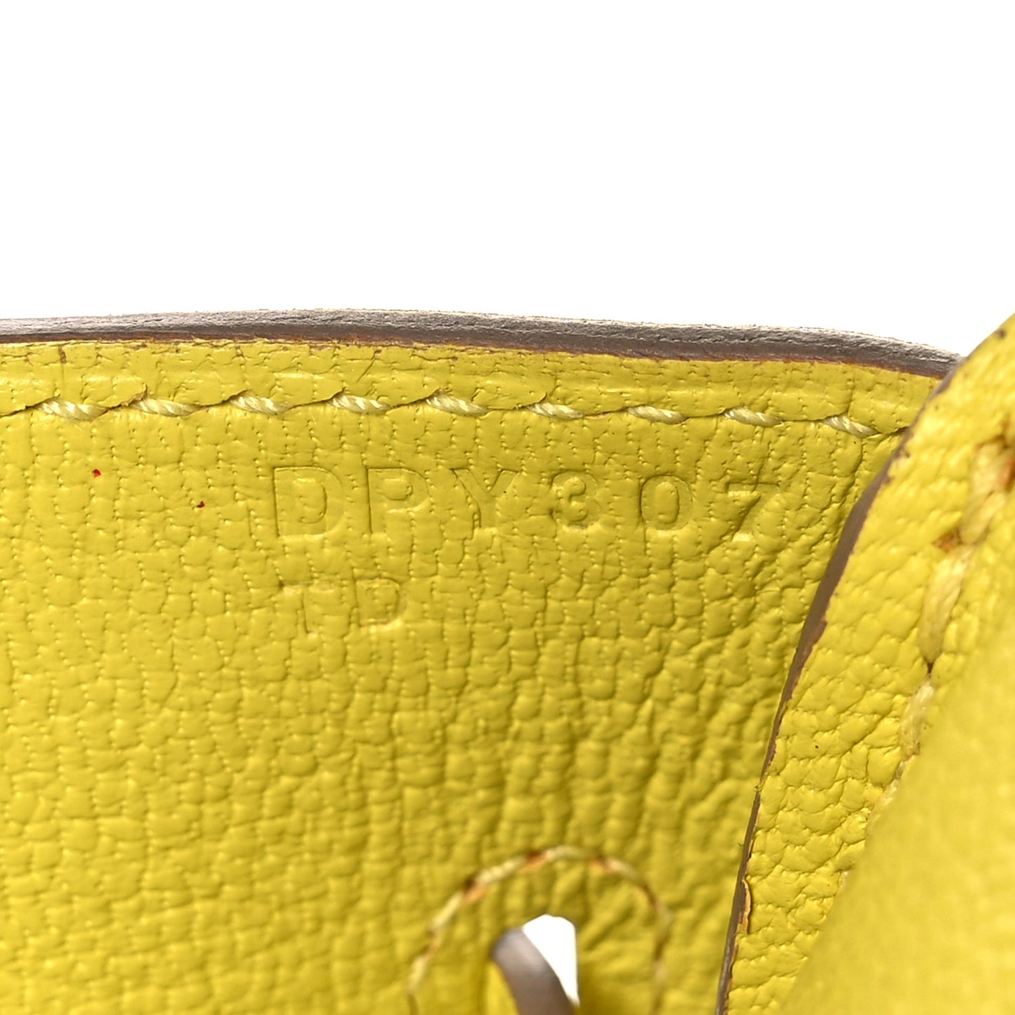 Epsom Birkin 35 Lime