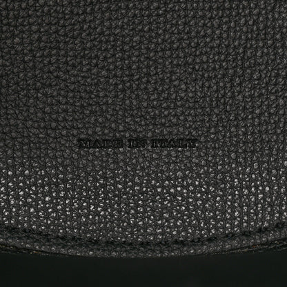 Burberry Haymarket Check Colours Small Lorne Bucket Crossbody Black 7 of 15