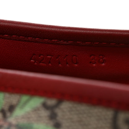 Gucci GG Supreme Monogram Tian Womens Espadrilles 38 Beige Multicolor Red 6 of 9