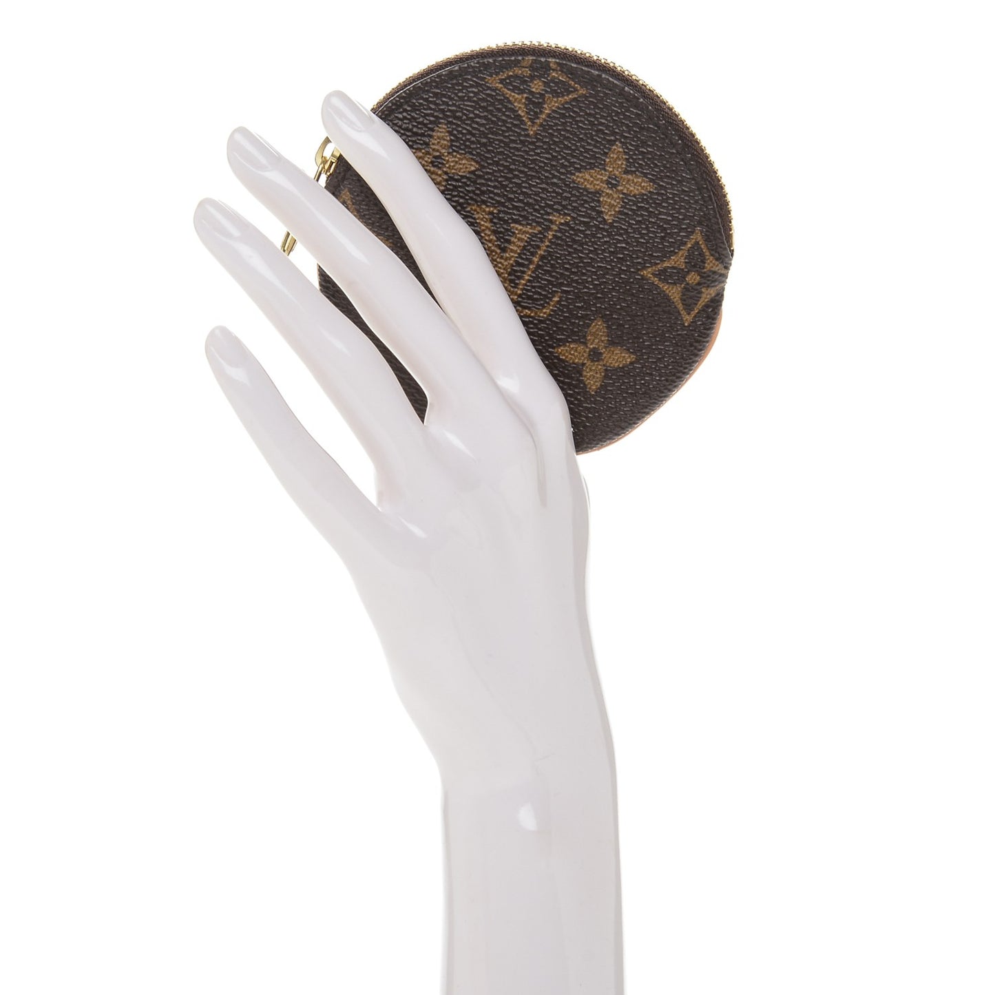 Monogram Round Coin Purse