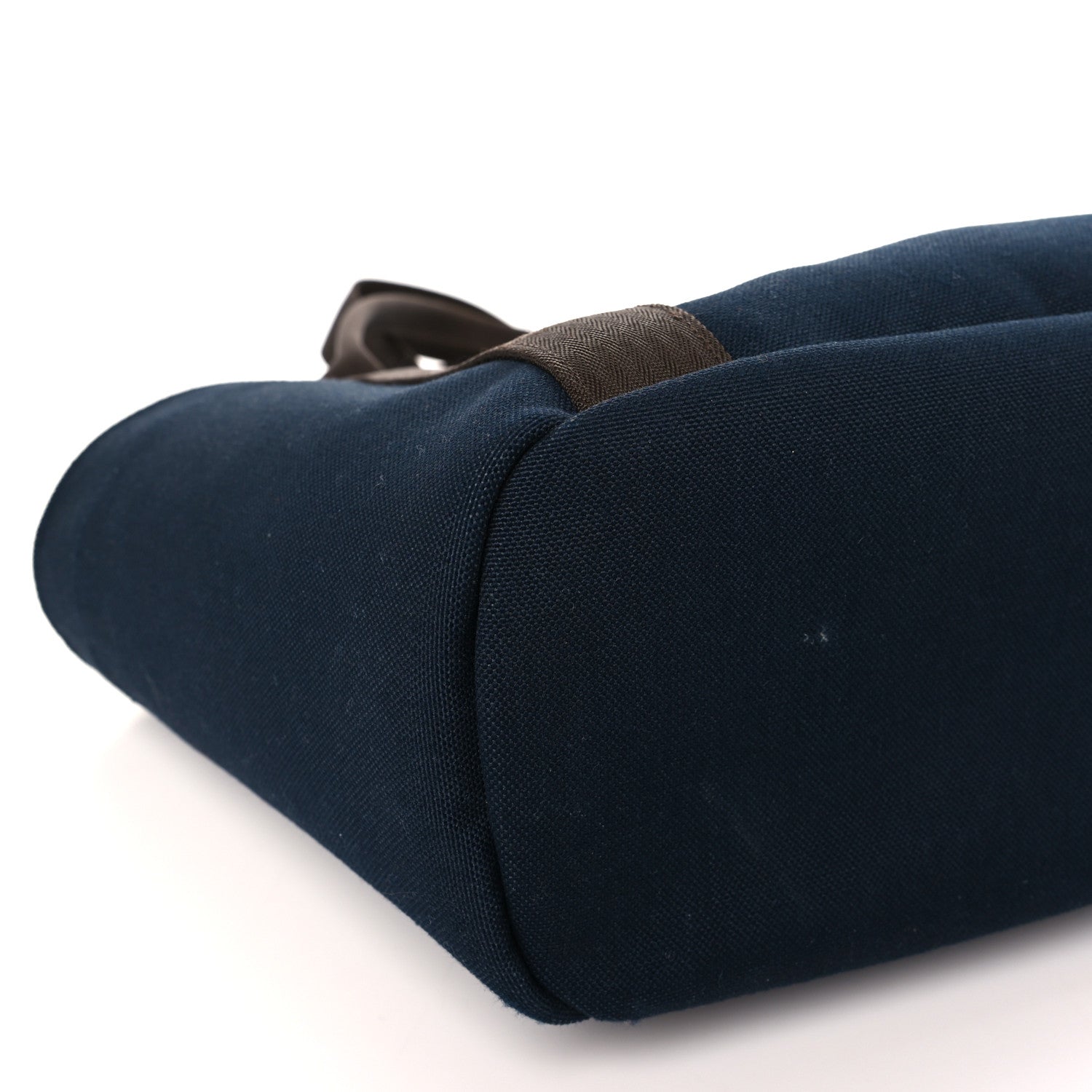 Hermes Toile Sac De Pansage Groom Bleu Navy Feu 8 of 9