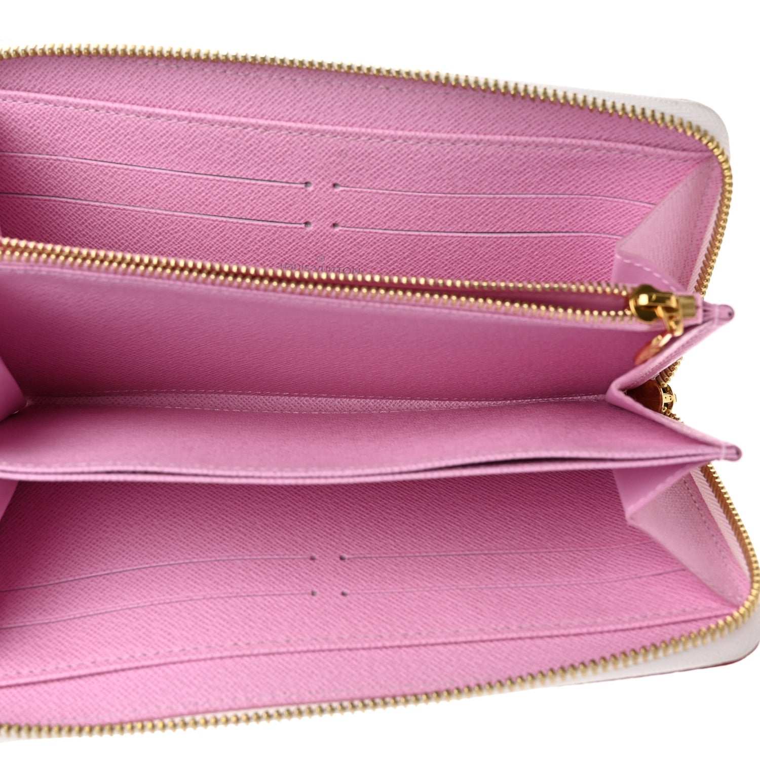 Louis Vuitton Monogram Multicolor Zippy Wallet White Litchi 5 of 10