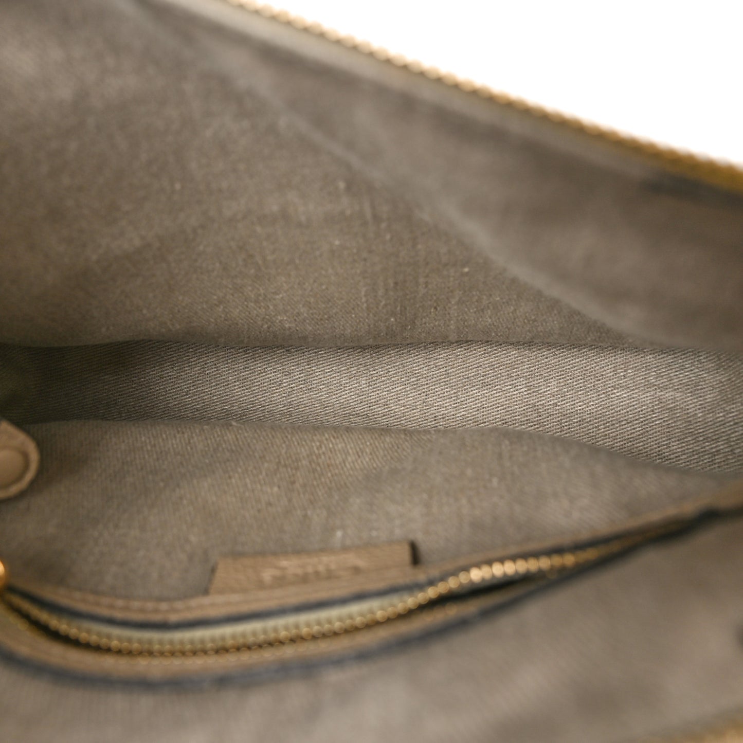 Calfskin Small Marcie Satchel Root Beige