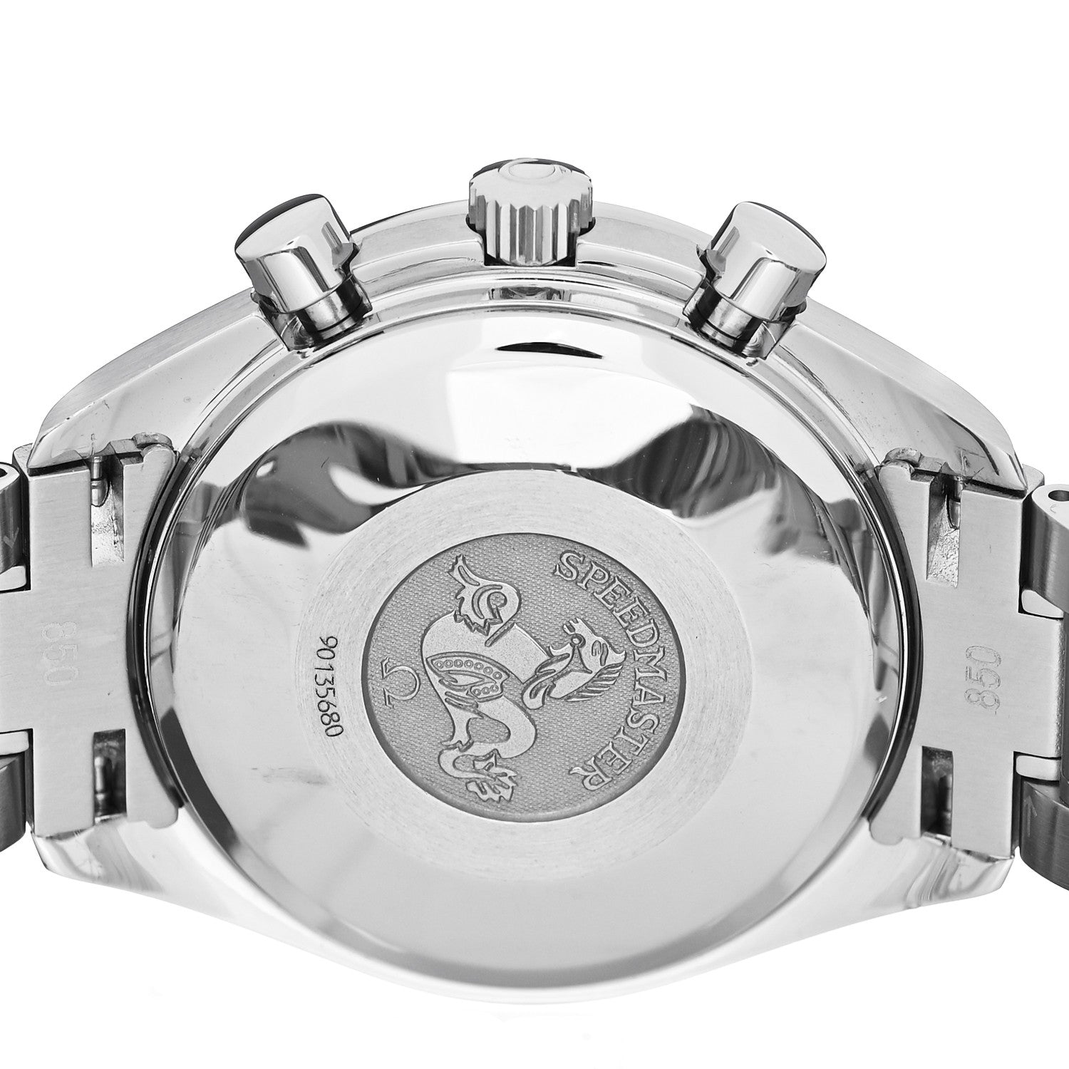 Omega Stainless Steel 39mm Speedmaster Automatic Watch 3513.30.00 4 of 4