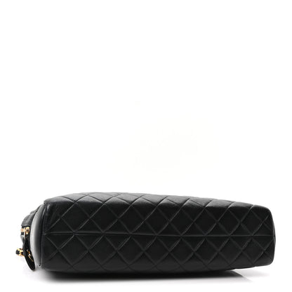 Chanel Lambskin Quilted Camera Case Black 4 of 11