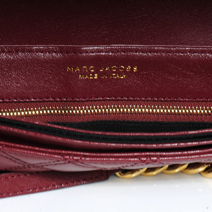Marc Jacobs Leather Large The Single Bordeaux 8 of 8
