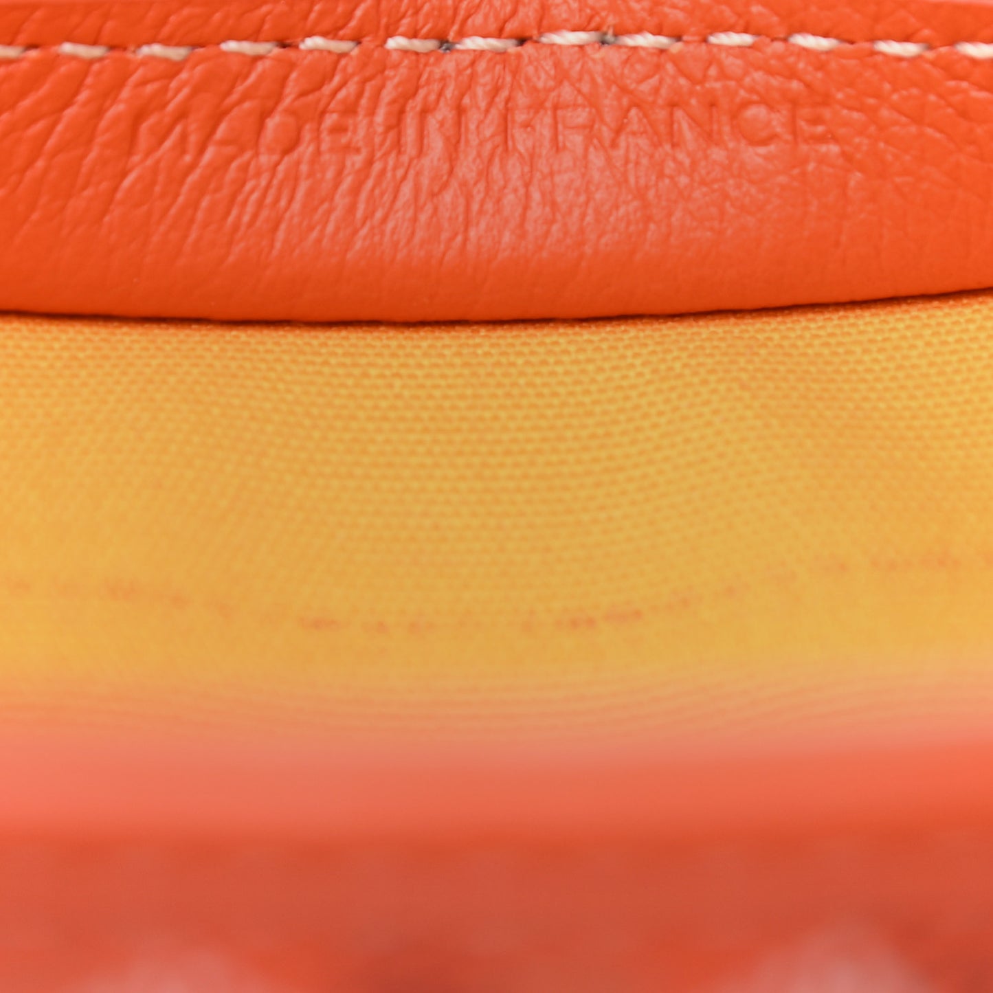 Goyardine Jouvence Toiletry Pouch Orange
