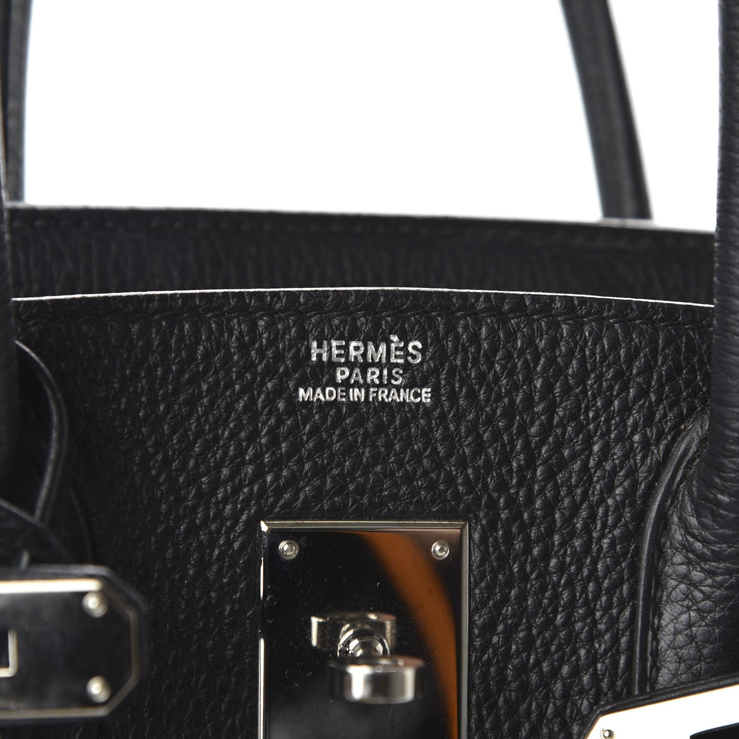 Taurillon Clemence Birkin 30 Black