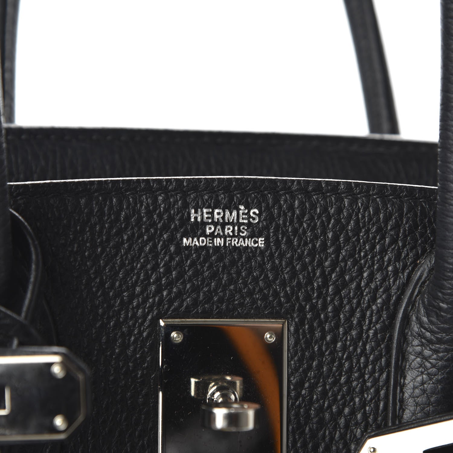 Hermes Taurillon Clemence Birkin 30 Black 8 of 10