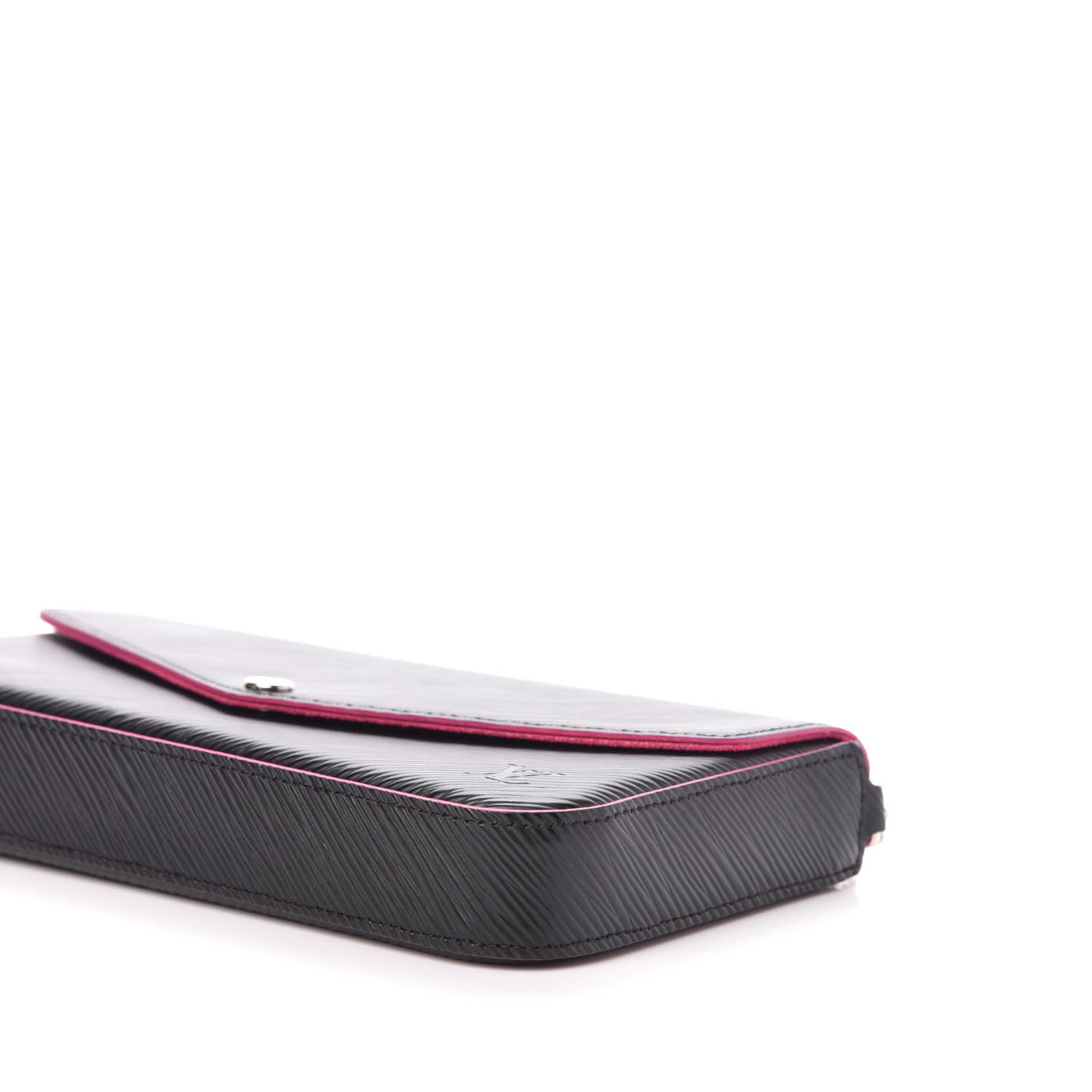 Louis Vuitton Epi Pochette Felicie Black Hot Pink 9 of 15