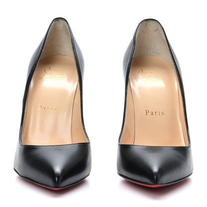 Christian Louboutin Shiny Nappa Pigalle Follies 100 Pumps 37 Black 2 of 7