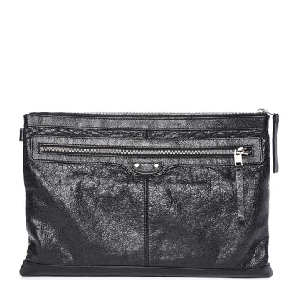 Balenciaga Agneau Arena Classic Hardware Large Clip Black 1 of 11