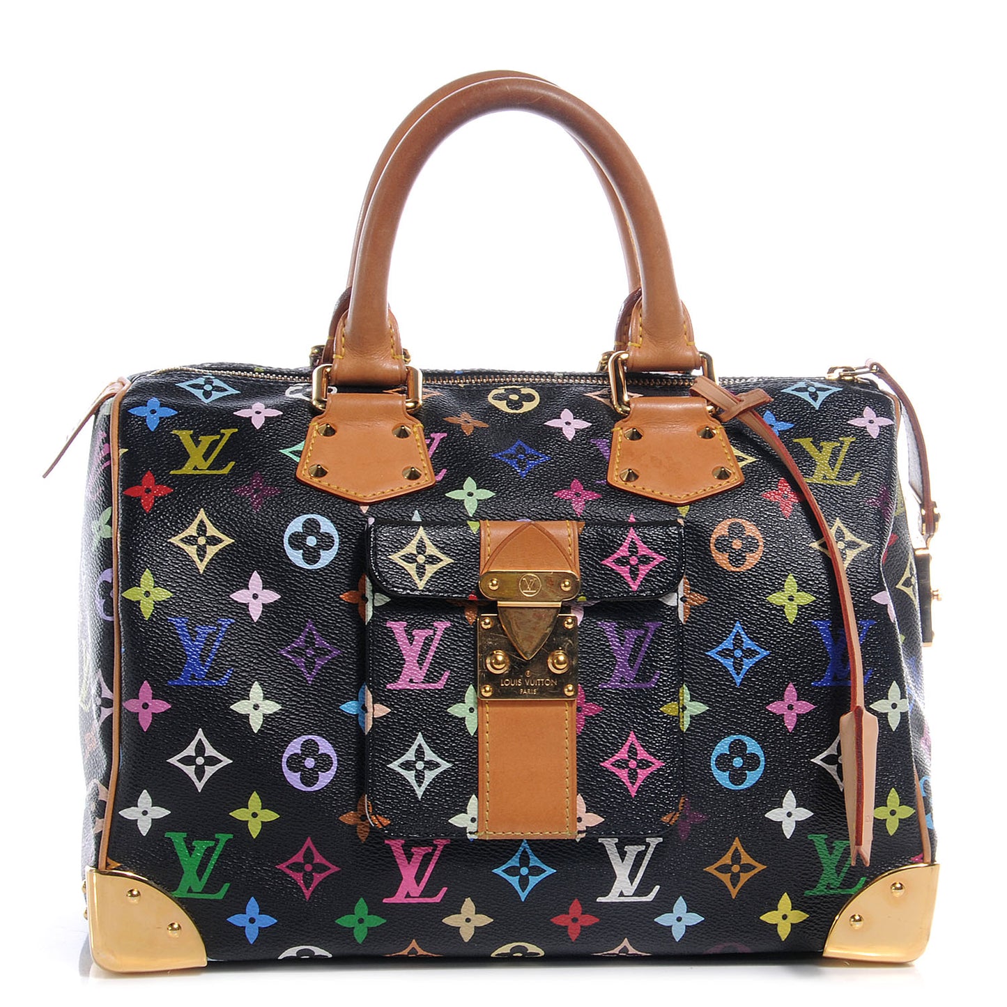 Monogram Multicolor Speedy 30 Black