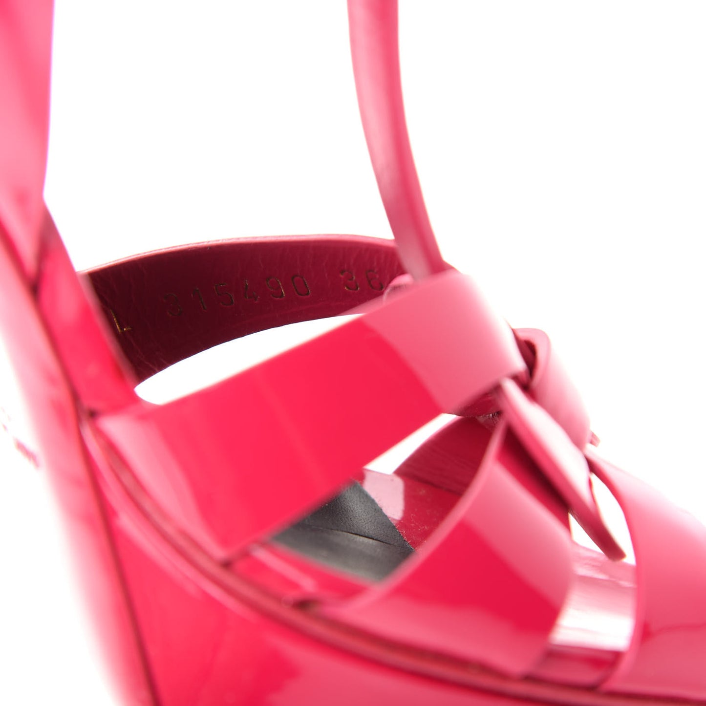 Patent Tribute 75 Platform Sandals 36 Bubblegum