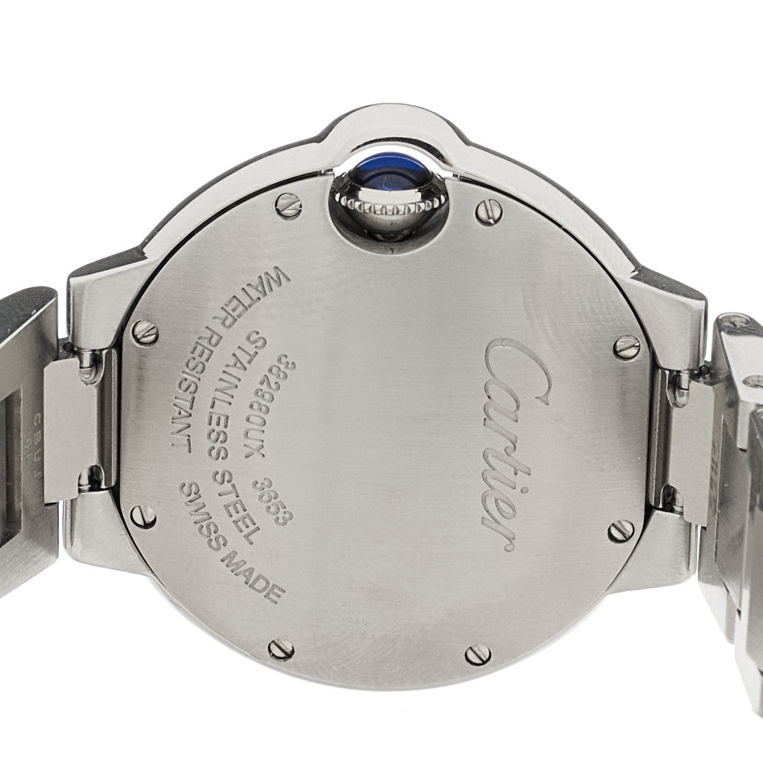 Cartier Stainless Steel 33mm Ballon Bleu De Cartier Quartz Watch 4 of 5