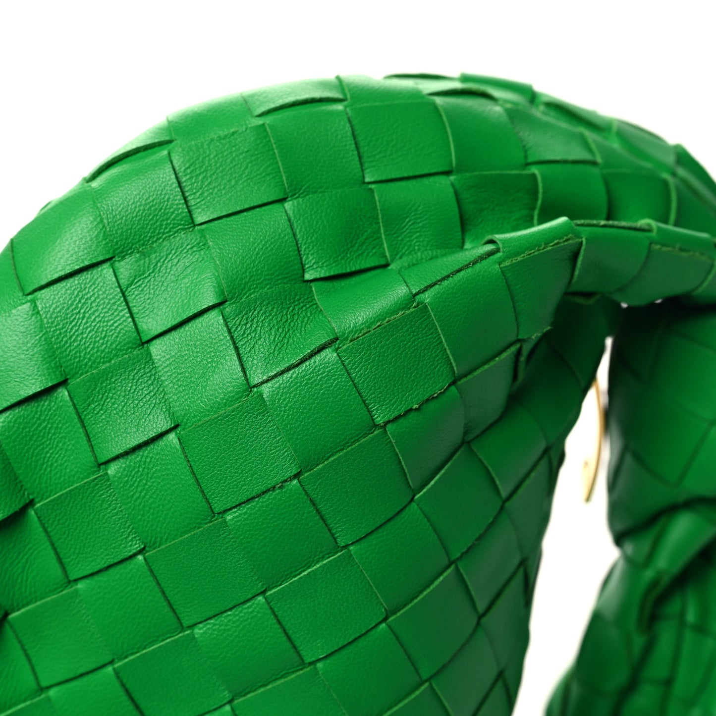 BOTTEGA VENETA Nappa Intrecciato Mini Jodie Grass