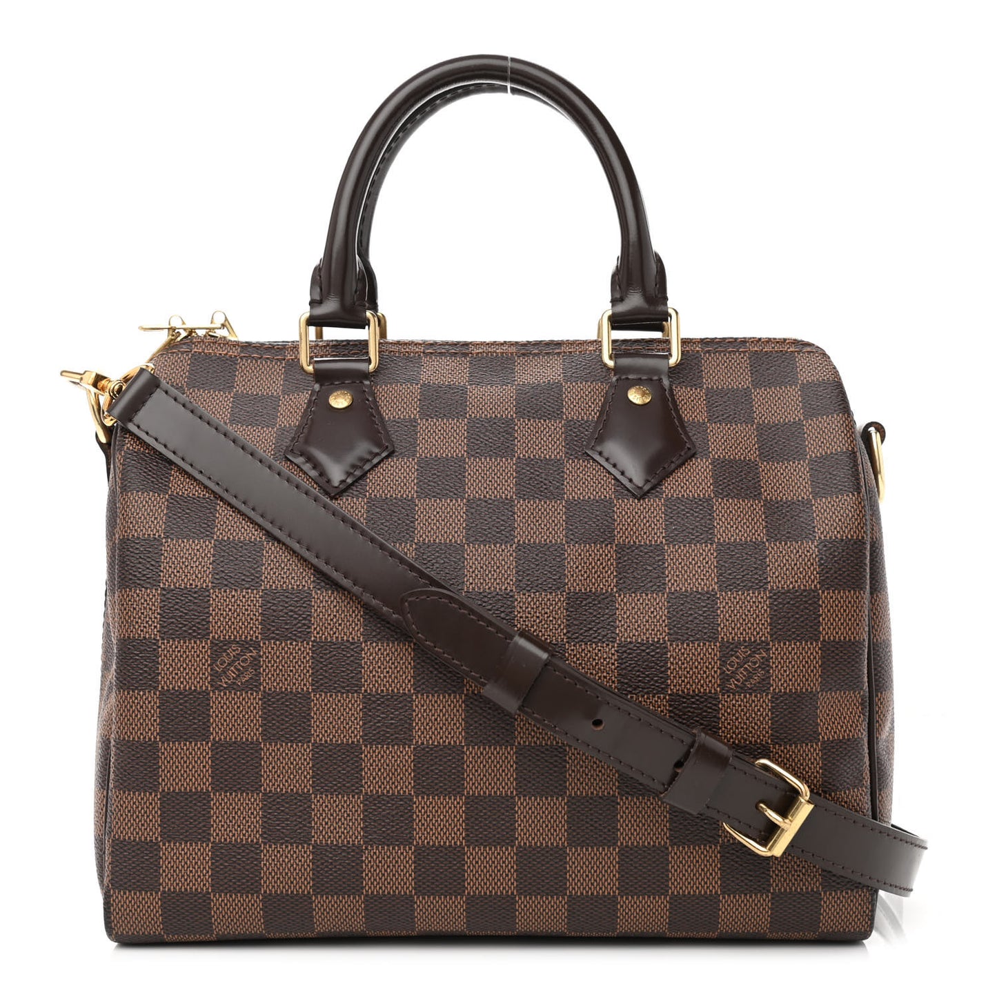 Damier Ebene Speedy Bandouliere 25