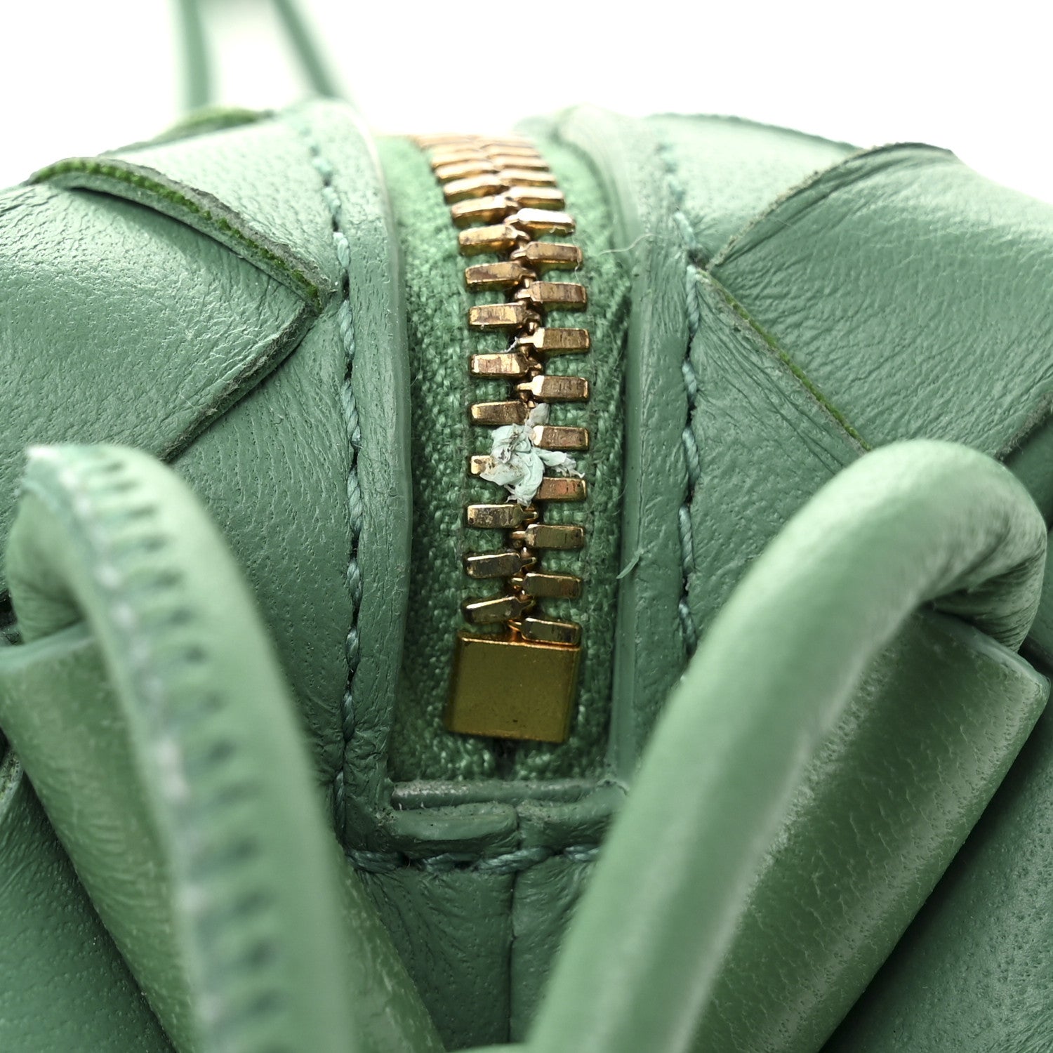 Bottega Veneta Nappa Intrecciato Candy Loop Camera Bag Mermaid 10 of 11