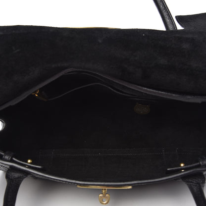 Mulberry Crocodile Embossed Calfskin East West Bayswater Black 5 of 10