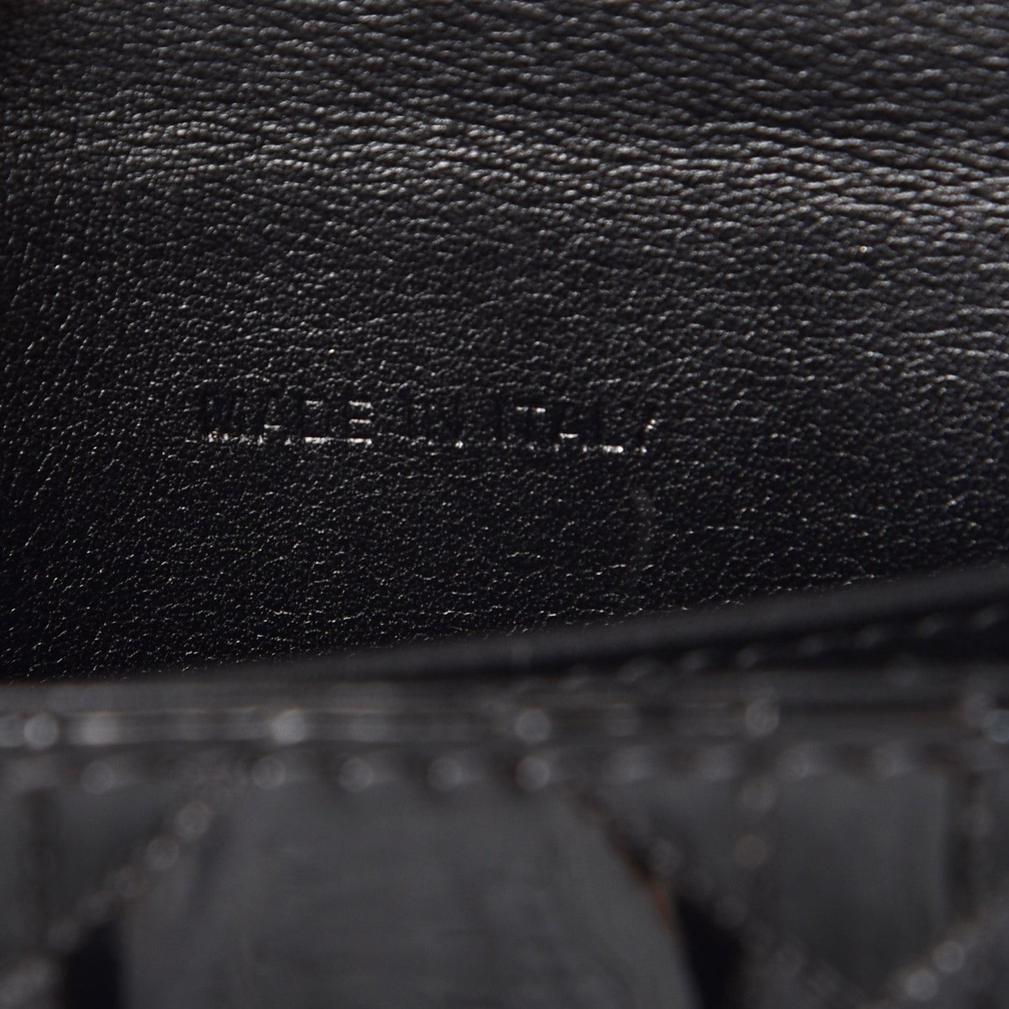 Patent Cannage Miss Dior Promenade Pouch Black