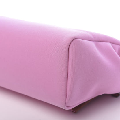 Hermes Toile Vache Calfskin Herbag 30 PM 5P Pink 10 of 10