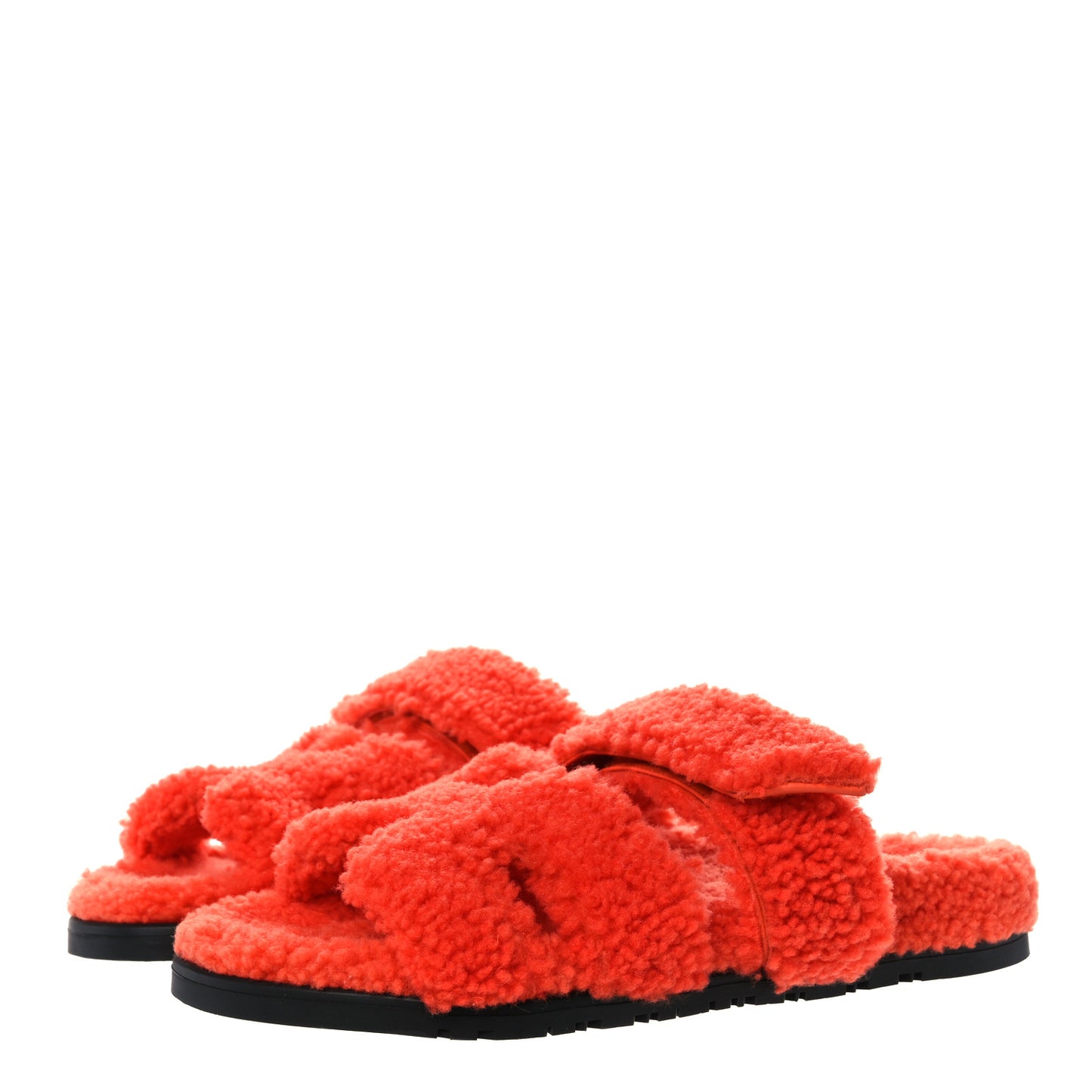 Woolskin Womens Chypre Sandals 38.5 Orange