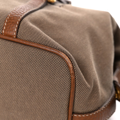 Prada Jacquard Logo Tote Brown 8 of 23