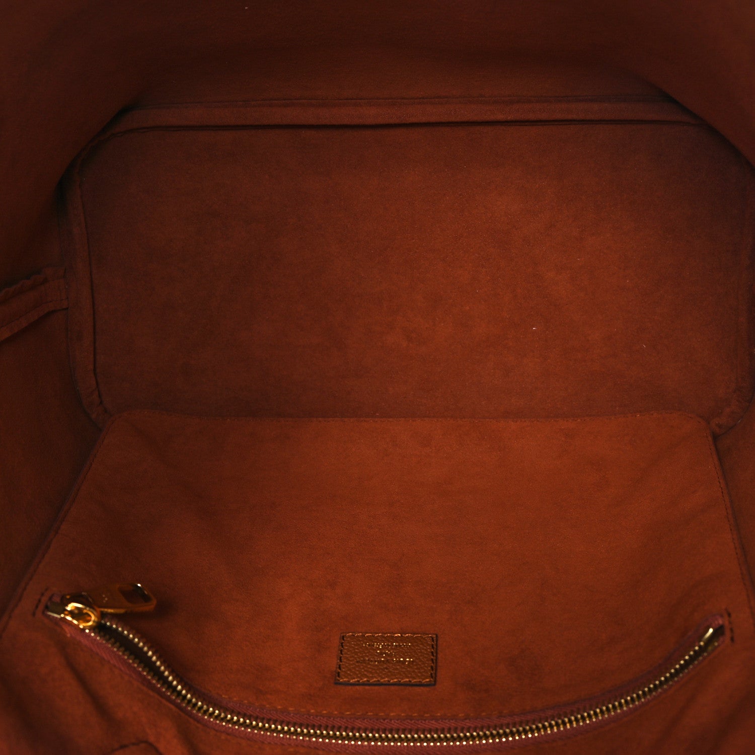 Louis Vuitton Empreinte Monogram Giant Neverfull MM Cognac 5 of 10