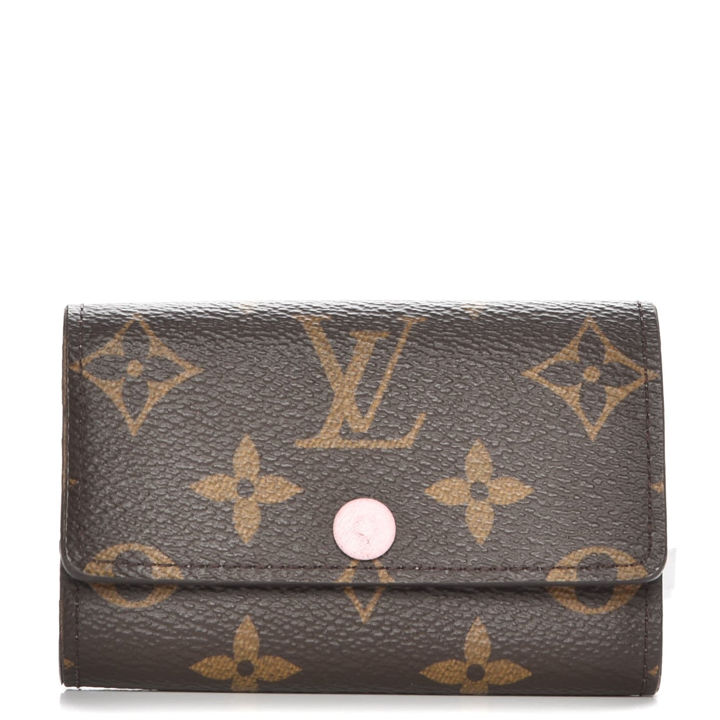 Monogram Multicles 6 Key Holder Rose Ballerine