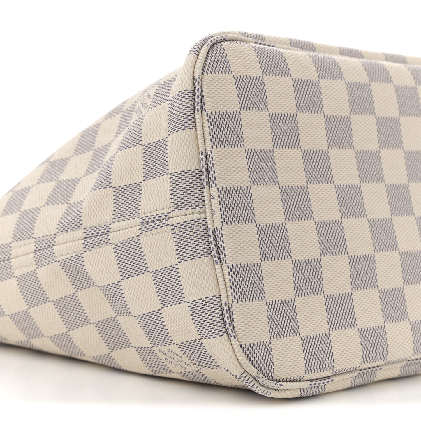 Damier Azur Neo Neverfull MM Rose Ballerine
