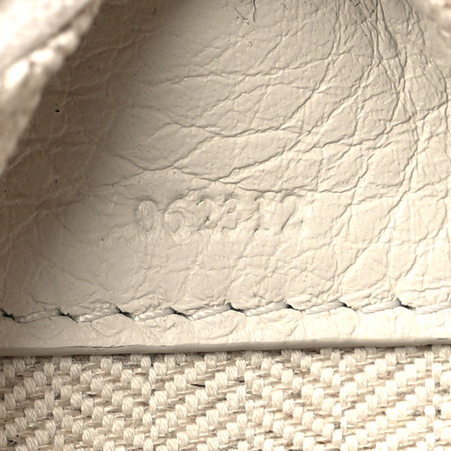 Calfskin Mini Hammock Hobo Soft White