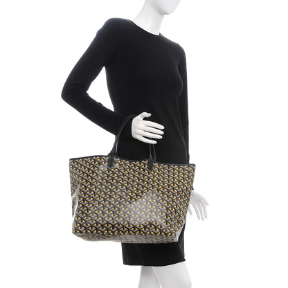 Goyard Goyardine Saint Louis Claire Voie PM Black Yellow 2 of 10