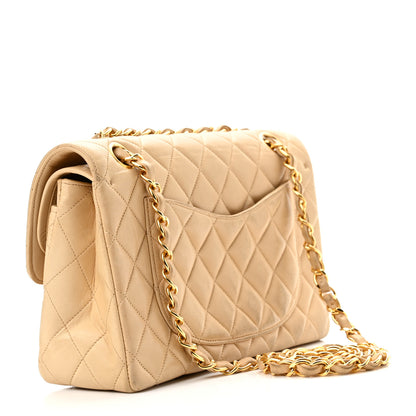 Chanel Lambskin Quilted Small Double Flap Beige 3 of 11