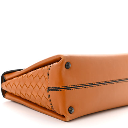 Bottega Veneta Nappa Small Piazza Bag Terracota 8 of 15