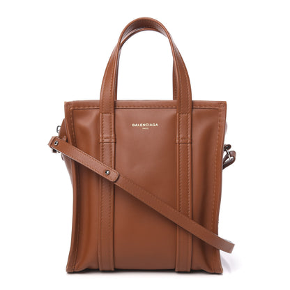 Balenciaga Agneau XS Bazar Shopper Tote Marron Fauve 1 of 21
