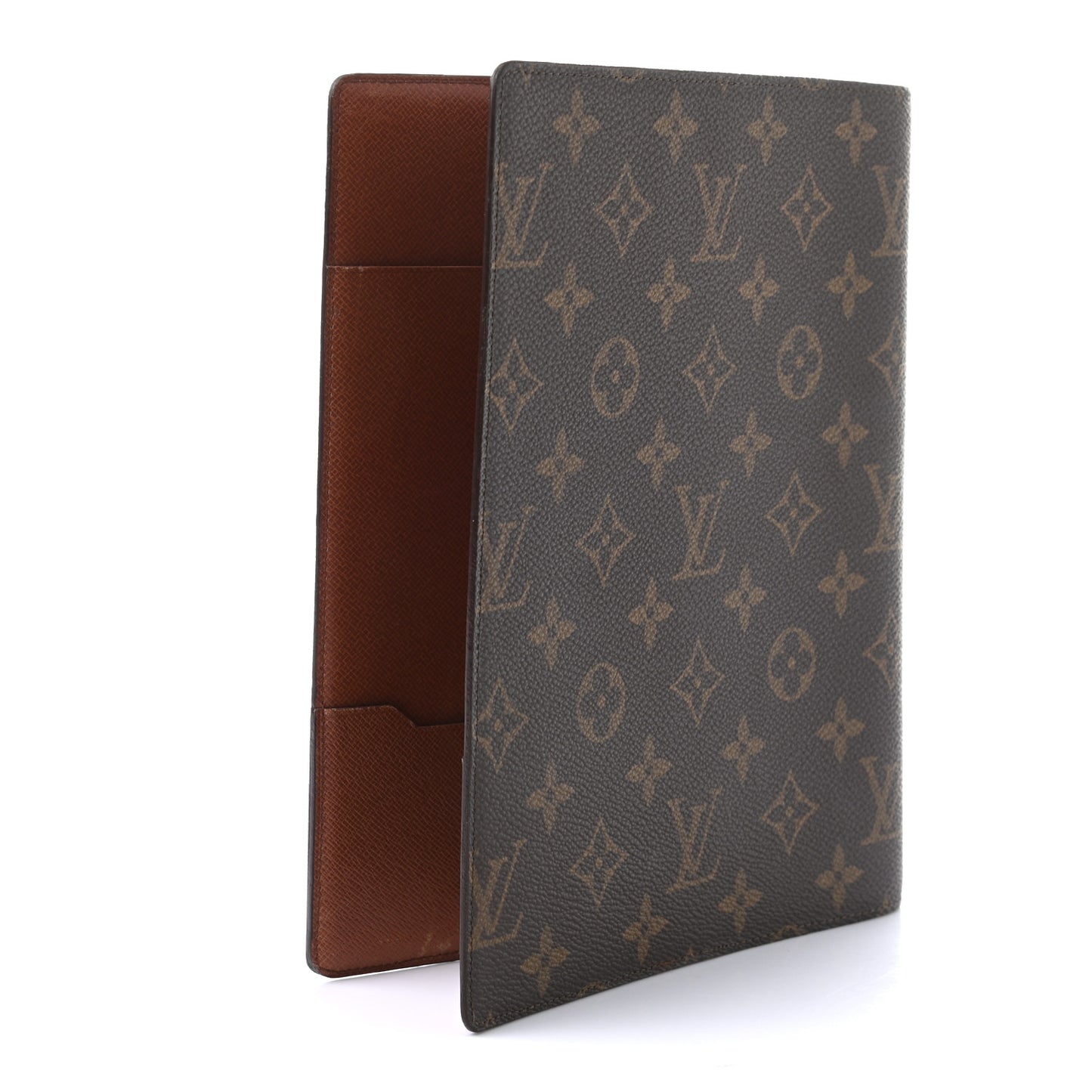 Monogram Desk Agenda Cover