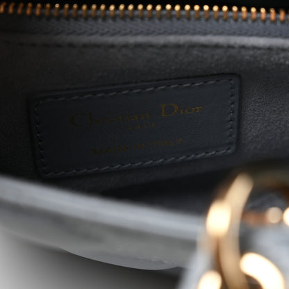 Christian Dior Lambskin Cannage Mini Lady Dior Cloud Blue 6 of 11