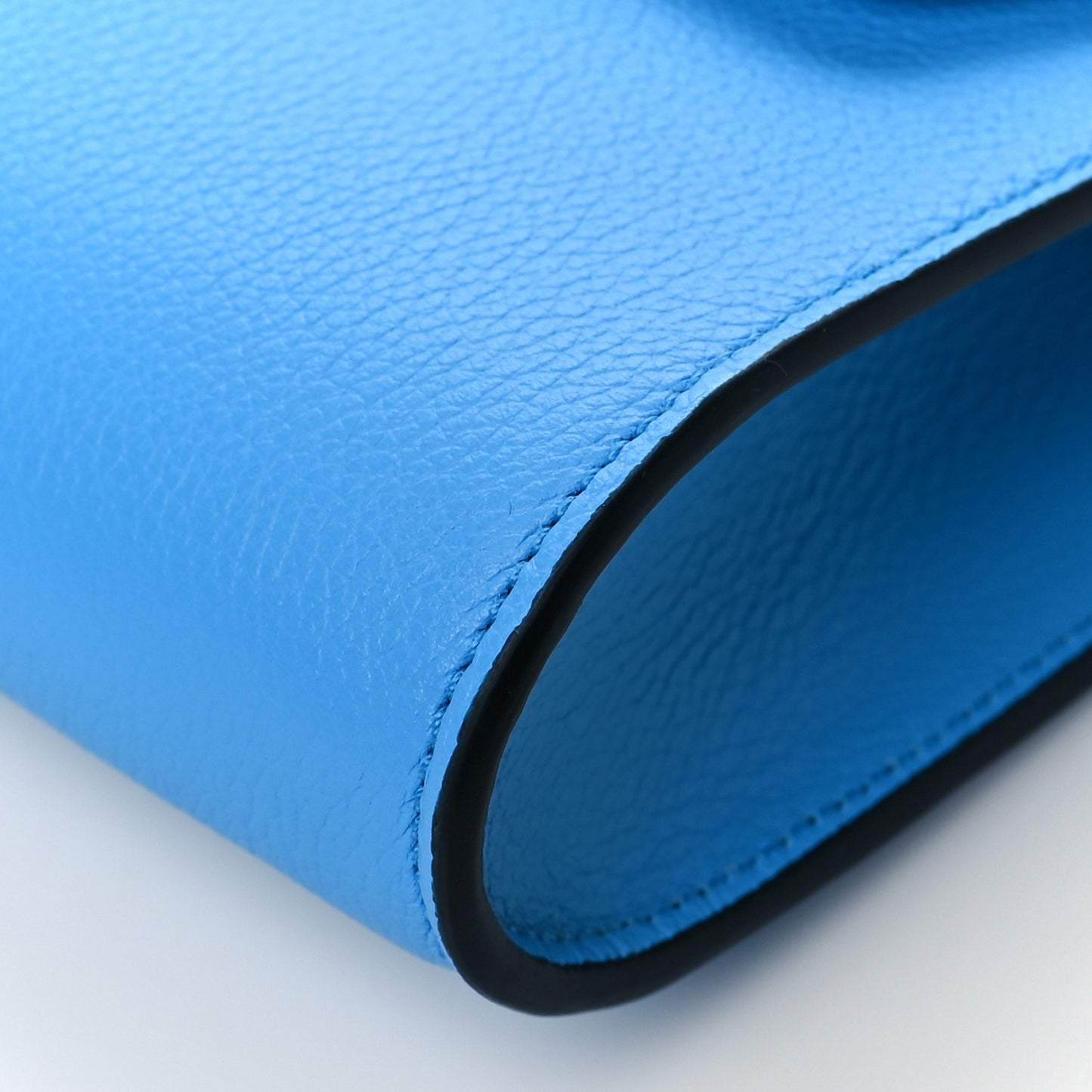 Grained Calfskin La Medusa Crossbody Bag DV Blue