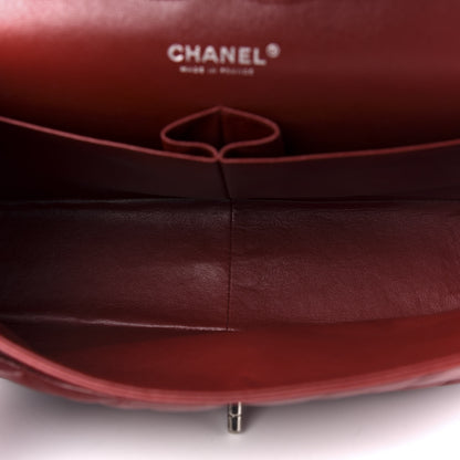 Chanel Lambskin Quilted Jumbo Double Flap Red 5 of 14