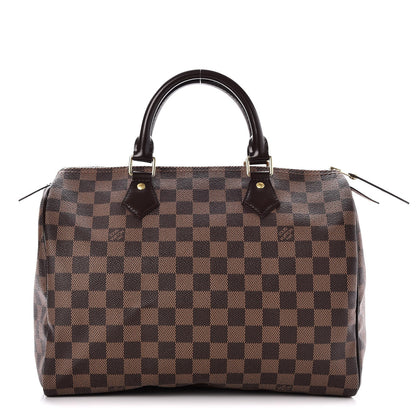 Louis Vuitton Damier Ebene Speedy 30 1 of 9