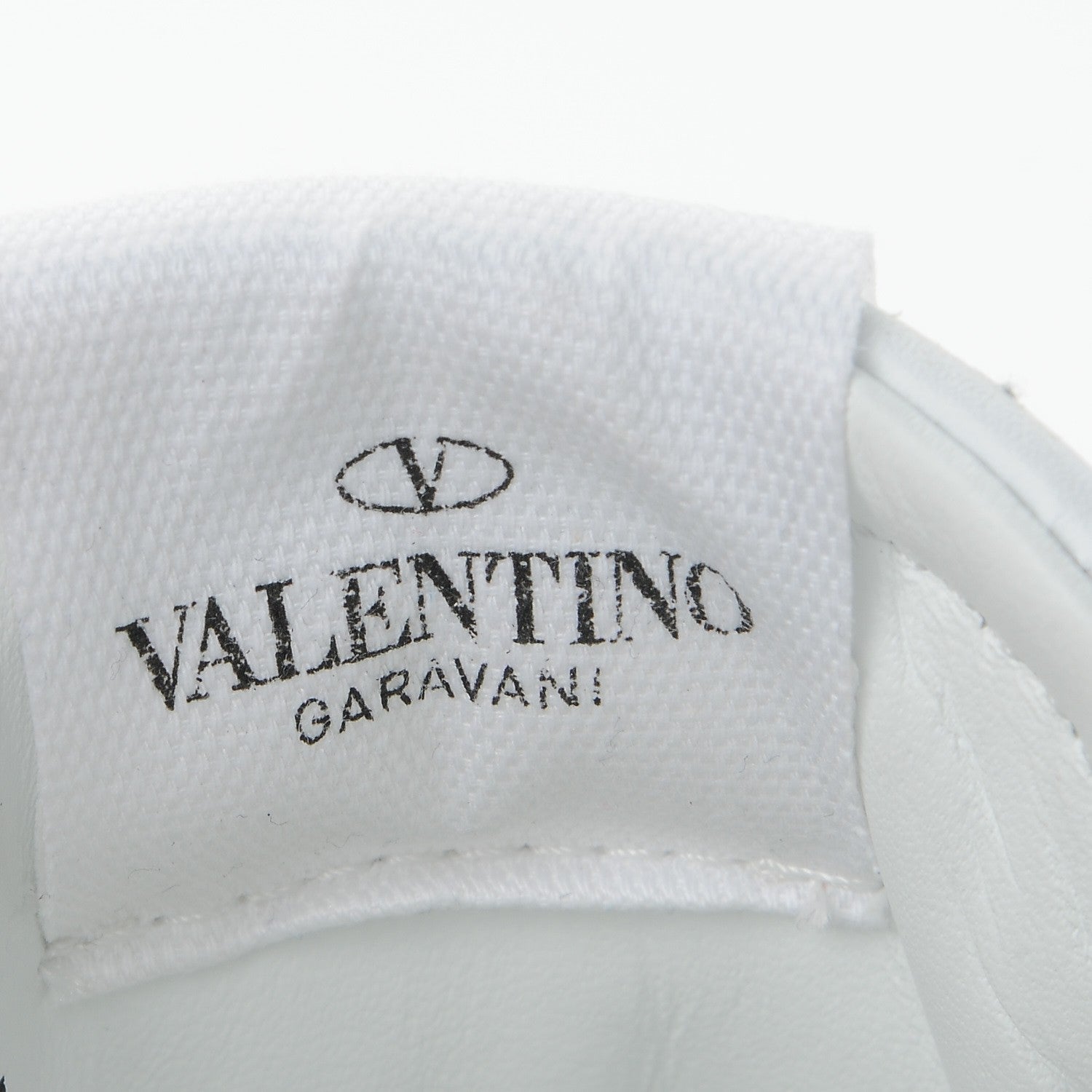 Valentino Garavani Calfskin Rockstud Untitled Open Sneakers 36.5 White 9 of 10